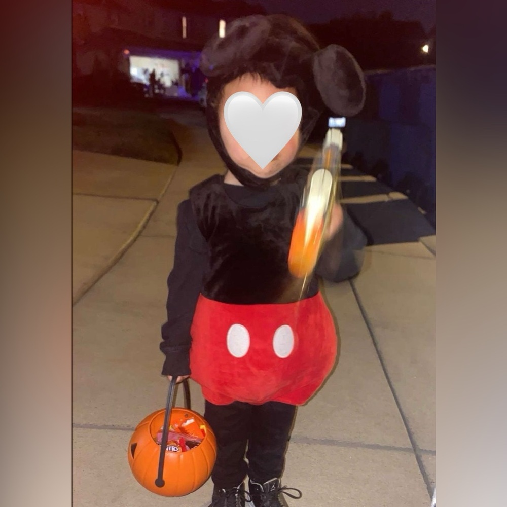 Disney Mickey Mouse Costume - Black and Red